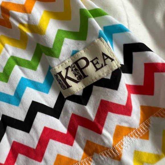 KPea 4t Rainbow Chevron Sundress - Picture 4 of 4